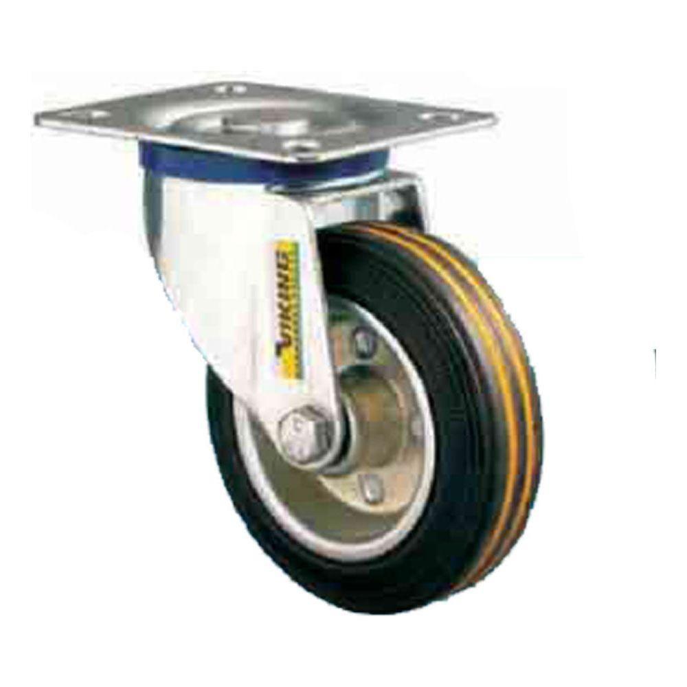 Viking Rubber on Steel Rim Castor Wheels (501) (Swivel) | Viking by KHM Megatools Corp. Viking Rubber on Steel Rim Castor Wheels (501) (Swivel) | Viking by KHM Megatools Corp.